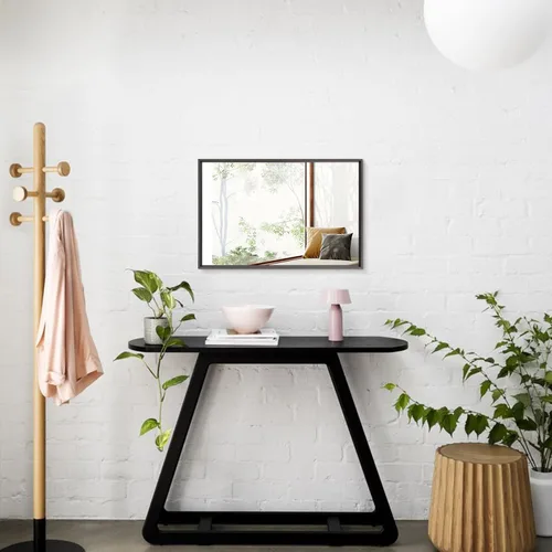 Vista 5 de AAZZKANG Espejo Rectangular con Marco de Metal Retro Espejos de Pared para Baño Dormitorio Decoración del Hogar Pequeño