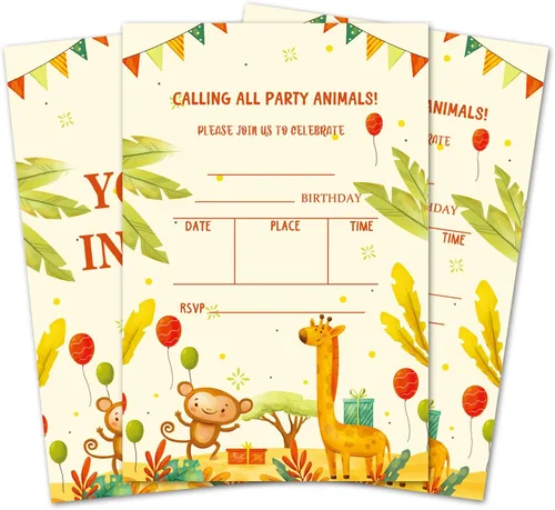 Vista 29 de Tarjetas de invitación de cumpleaños con lazo rosa, invitaciones de fiesta de cumpleaños para niñas, decoraciones y suministros para fiestas