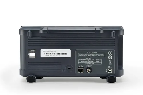 Vista 4 de Siglent Technologies SDS1202X-E Osciloscopio digital de 200 mhz 2 canales, gris