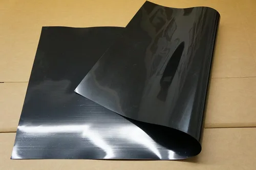 Vista 4 de 1 hoja de plástico LDPE negro flexible 48x24x1/30 (0.03) DIY plantilla recortada