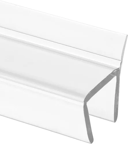 Vista 3 de Prime-Line M 6268 - Sello inferior de puerta de ducha sin marco para puertas de vidrio de 1/2 pulgada de grosor, solapa individual, 36 pulgadas