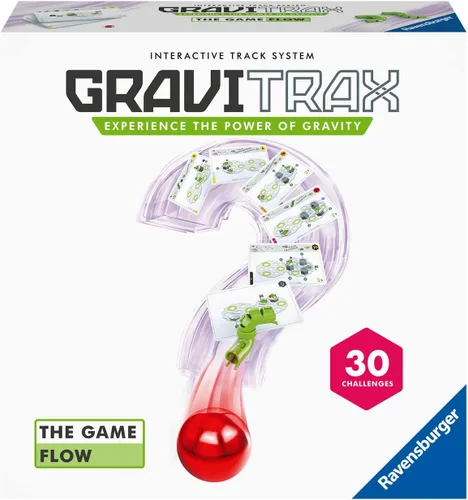 Ravensburger GraviTrax The Game - Flow - Juegos de lógica de desafío de mármol y juguetes STEM para niños a partir de 8 años