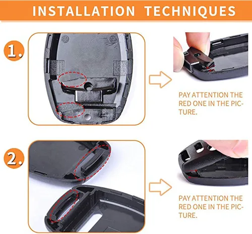 Vista 3 de Repuesto para mando a distancia de entrada sin llave de 3+1 botones para Honda 2008-2012 Accord 2006-2013 Civic EX 2009-2015 Pilot Fit para Honda