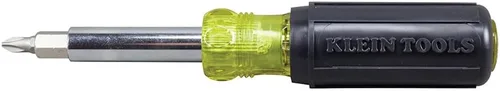 Vista 8 de Destornillador y conductor de tuerca 8 en 1 Klein Tools 32596 HVAC.