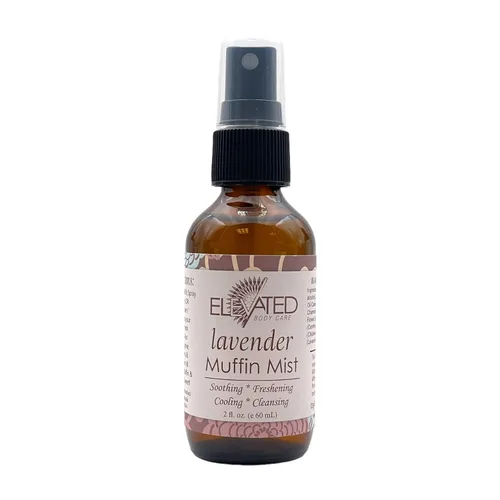Vista 9 de ELEVATED Muffin Mist – Spray femenino natural orgánico 5 aromas Aceite de Yoni Vegano Aceite de infusión de hierbas ayuda a calmar