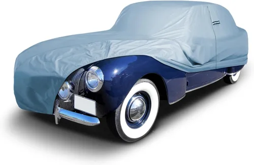 Vista 14 de iCarCover Funda de automóvil a medida para Lincoln Capri (1952-1957), impermeable, para todo tipo de clima, lluvia, nieve, protección solar UV