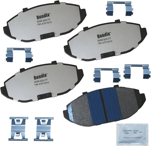 Vista 129 de Pastillas de freno Bendix Fleet Metlok MKD52FM para Apollo, Centurion, Century, Chasis Comercial, Electra, Estate Wagon, GS, 50, 400, 455, LeSabre