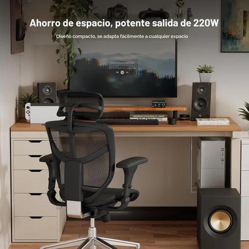 Vista 3 de Fosi Audio TP-02 Amplificador de Subwoofer Audio para el Hogar, Mini Amplificador de Graves Amplificador de Subwoofer Mono, con Chip TDA7498E