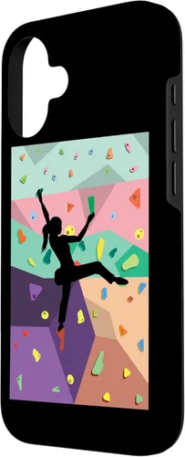 Vista 2 de Cute Colorful Rock Climbing Bouldering Wall Climber Case for iPhone 16