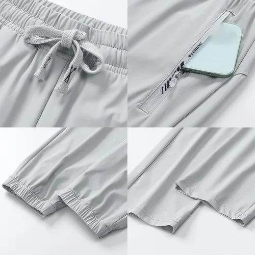 Vista 5 de Senistyle - Pantalones deportivos elásticos para mujer, 2025, elásticos, transpirables, de secado rápido