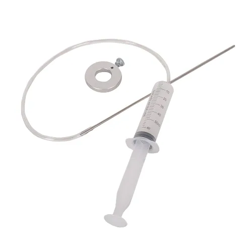 Vista 4 de MOTO4U Kit de ajuste de aceite de horquilla - Jeringa de 2.0 fl oz con anillo ajustable para suspensión de horquilla de motocicleta