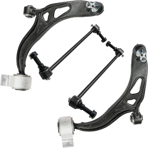 Vista 37 de Detroit Axle - Ejes de eje delantero izquierdo derecho CV + brazos de control delanteros inferiores de repuesto para Ford Focus 2000-2004 - Juego