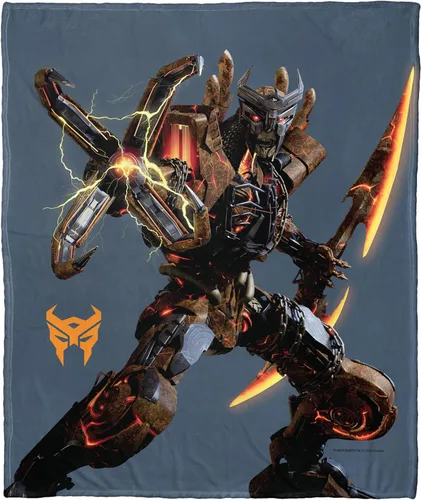 Vista 12 de Northwest Transformers - Manta de seda táctil, 50 x 60 pulgadas, modo bestia