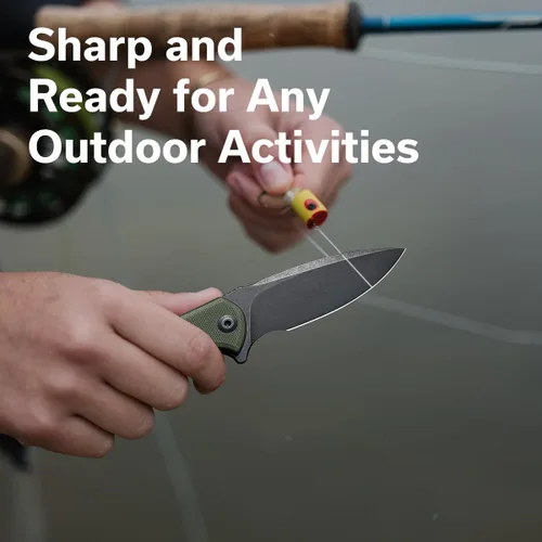 Vista 2 de CIVIVI Mini Praxis Folding Pocket Knife, 2.98" D2 Steel Blade G10 Handle Small EDC Knife with Pocket Clip for Men Women, Sharp Camping Survival