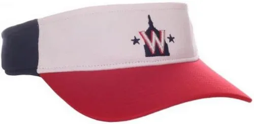 Washington Nationals MLB - Visera ajustable con velcro para adultos