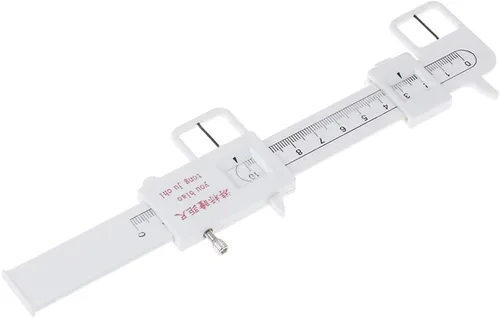 Vista 5 de Medición óptica Vernier PD Ruler Pupil Distancia Medidor Ojo Herramienta Oftálmica (1 Pack)