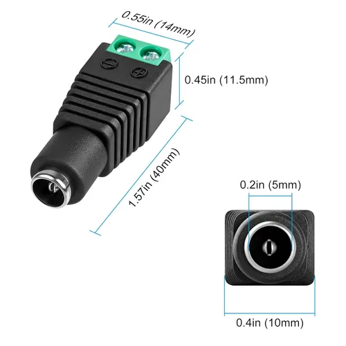 Vista 6 de inShareplus Fuente de alimentación de bajo voltaje de 6V, transformador, adaptador de corriente, 3A 18 vatios máximo, CA 100-240V a CC 6V