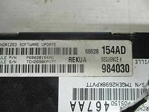 Vista 2 de Compatible con Jeep compatible con el módulo de control ECM del motor Grand Cherokee P68028154AD 68028154AD 09 10
