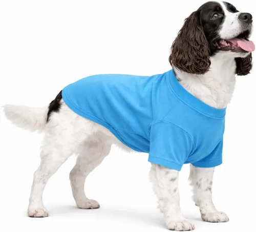 Vista 94 de Lovelonglong 2019 - Ropa para mascotas, Disfraces para Perro, Ropa Camisetas en blanco para Perros Grande Medianos Pequeños 100% Algodón 18