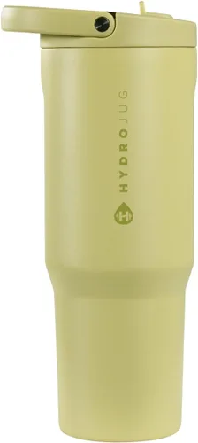 Vista 41 de HydroJug Sport Botella de acero inoxidable con popote, aislada al vacío, de 32 onzas, a prueba de fugas, diseño ergonómico, reutilizable, apta