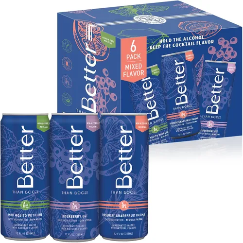Vista 14 de Better Than Booze Mocktails - Bebidas sin alcohol, bebidas alternativas al alcohol, a prueba ritual cero, disfruta de tu momento de bebida
