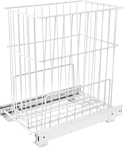 Vista 8 de REV-A-SHELF Cesta extraíble de alambre de acero para aplicaciones de tocador/armario