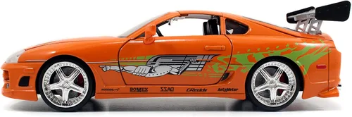 Vista 3 de Jada Toys Fast & Furious 1 24 Diecast Toyota Supra Vehicle