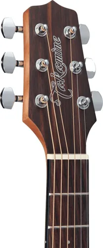 Vista 5 de Takamine GX18CE - Guitarra acústica eléctrica Taka-mini de abeto sólido tamaño 3/4 con bolsa de concierto