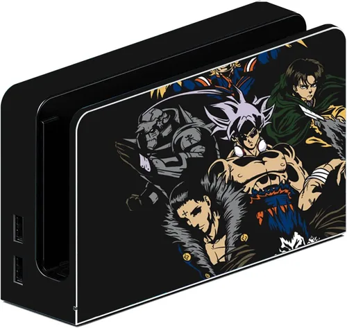 Vista 5 de SadSkins Funda completa para Switch OLED Anime Switch OLED Protector Skin Cover Matte Vinilo Adhesivos (solo Switch OLED)