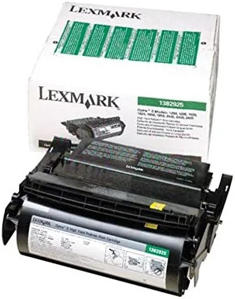 Vista 2 de Lexmark Optra S 1382925 - Cartucho de impresión con programa de retorno de alto rendimiento, color negro