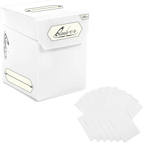 Vista 17 de Quiver Time Cajas para mazos de cartas de intercambio y paquete de fundas para cartas, compatibles con cartas de Magic: the Gathering y otros TCG