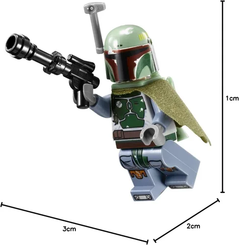 Vista 2 de Lego Star Wars Boba Fett Minifigura 9496