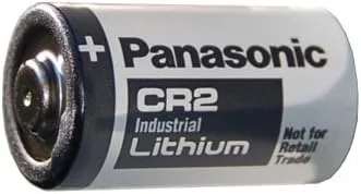 4 baterías de litio CR2 Panasonic industriales de 3 voltios