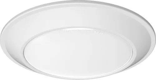 Vista 18 de Juno SlimBasics - Lámpara de techo LED de 4 pulgadas, luz LED descendente de montaje en superficie para luz de ducha o iluminación de armario, Blanco