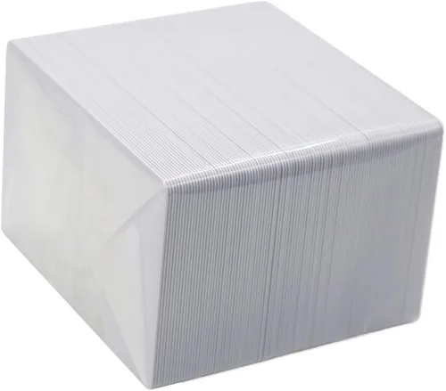 Vista 4 de Paquete de 10 tarjetas inteligentes inteligentes RFID de 1K compatibles con Mi-fare Classic 1K 13.56MHz 14443A, tarjeta blanca, tarjetas clave