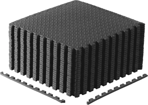 Vista 24 de CAP Puzzle Exercise Mats 1/2” Thick EVA Interlocking Foam Tiles for Home Gym Flooring Multiple Options