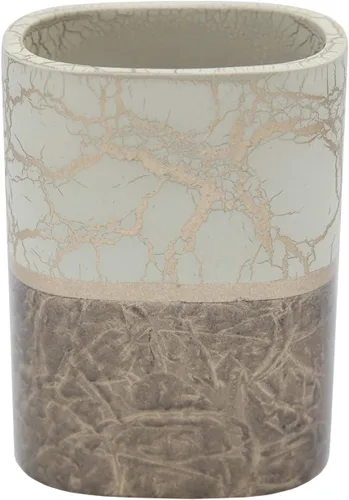Vista 24 de Marina Decoration Juego de accesorios de baño de 4 piezas de decoración moderna de lujo, incluye dispensador de loción de jabón líquido para baño