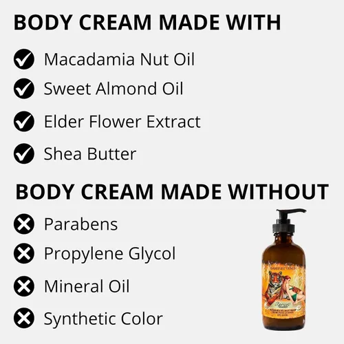 Vista 3 de Barefoot Venus Crema corporal de aceite de nuez de macadamia y aceite de almendras 7.6 fl oz / 8 onzas (brandy de albaricoque)