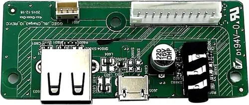 Vista 7 de TECKEEN Puerto de alimentación del cargador Accesorios del módulo de carga de repuesto para JBL Charge 3 versión GG, repuesto de altavoz de repuesto