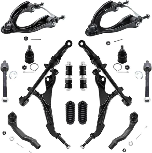 Vista 104 de Detroit Axle - Kit de suspensión frontal de 14 piezas para Honda Accord 08-12 2008 2009 2010 2011 2012, 4 brazos de control con rótulas + 4 barras