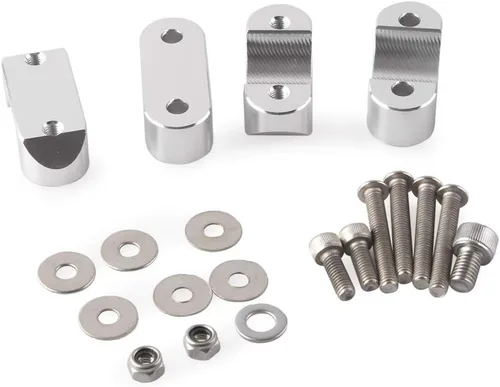 Vista 3 de FSFY - Protector superior del motor para motocicleta, marco de protección para BMW R1200GS 2004 2005 2006 2007 2008 2009 2010 2011 2012, plateado