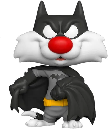 Vista 2 de POP Funko DC Looney Tunes 844 Sylvester como Batman Edición Especial