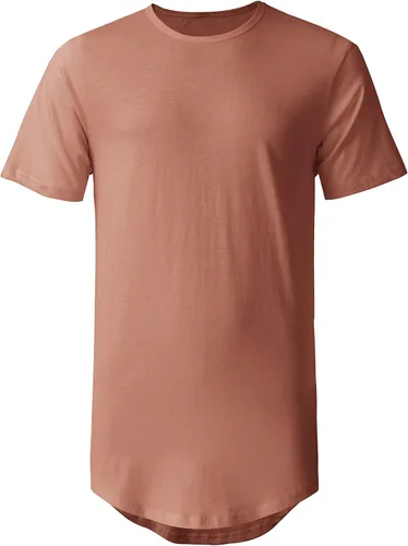 Vista 2 de Hat and Beyond Camiseta de manga larga para hombre con dobladillo curvado