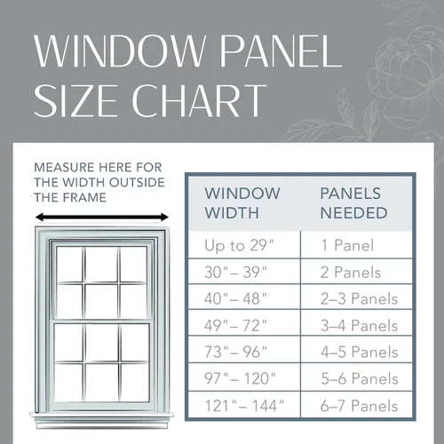 Vista 7 de Elrene Home Fashions Panel de cortina de ventana con ojales y protección UV para interiores y exteriores