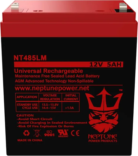 Batería de repuesto NT485LM de la marca Neptune para Chamberlain LiftMaster 485LM 4228 41A6357-1 3850, 3850P y HD900D, compatible con baterías de