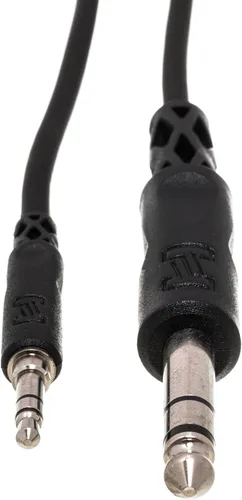 Vista 2 de Hosa CMS-110 0.138 in TRS a 14" TRS Cable de interconexión estéreo TRS, 10 pies