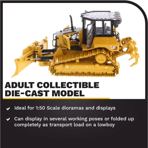 Vista 3 de Caterpillar D5 LGP VPAT Bulldozer 1:50 Serie High Line de Diecast Masters - 85951