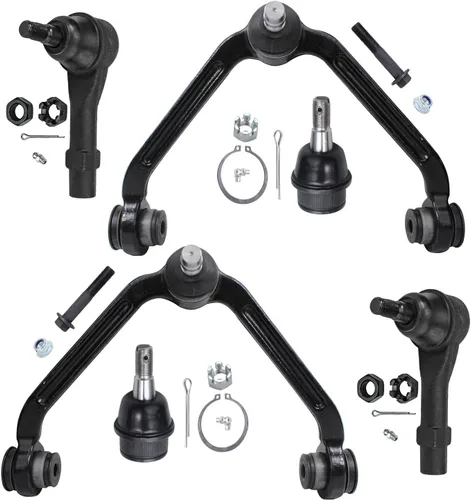 Vista 137 de Detroit Axle - Kit de brazos de control de extremo delantero RWD para Dodge Charger Challenger Chrysler 300, 2 brazos de control delantero