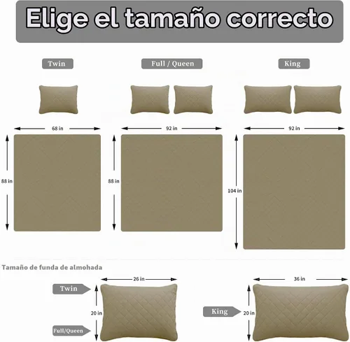 Vista 8 de Easy-Going - Juego de colcha reversible tamaño individual con 1 colcha y 1 funda de almohada, colcha de cama suave, colcha de microfibra ligera