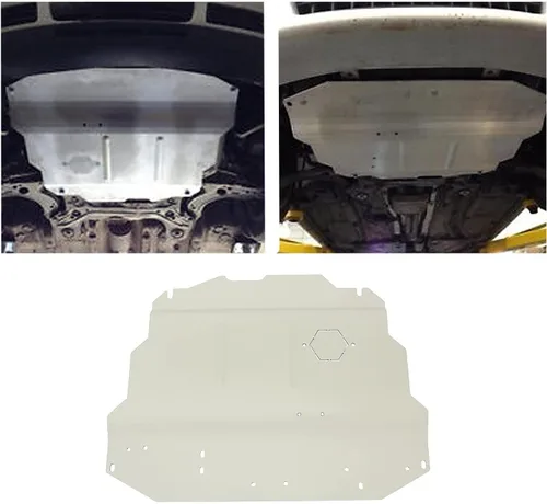 ECOTRIC Placa deslizante de aluminio compatible con Volkswagen VW Jetta Golf Beetle MK4 1998-2010